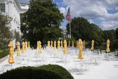 Demolition for new White House ballroom doesn’t need approval, Trump-appointed commission head says