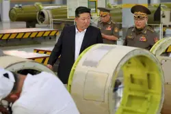 North Korea’s Kim Jong Un travels to Beijing to watch military parade alongside Putin and Xi Jinping